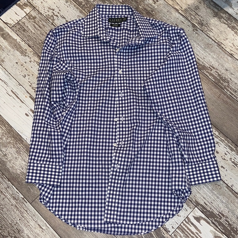Ralph Lauren. Classic fit. 17 1/2…32/33